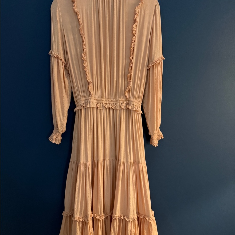 Spell Peach Midi Dress - Picture 6 of 12